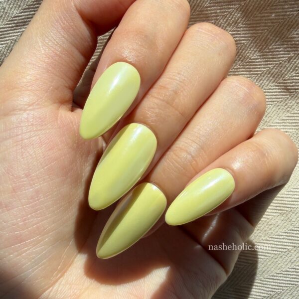 絹の極艶 -承和色- (Silk Glaze -Butter Yellow-)